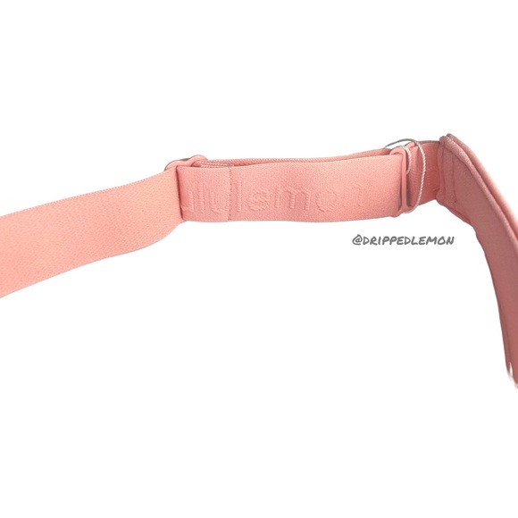 Lululemon Women's Fast Paced Running Visor Dew Pink Tennis Run Fitness NWT Cute - Picture 7 of 9